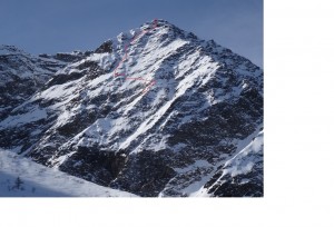 pointe inferieure tricot massif mont blanc