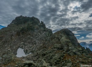 Dent de Fenestral, arête ouest