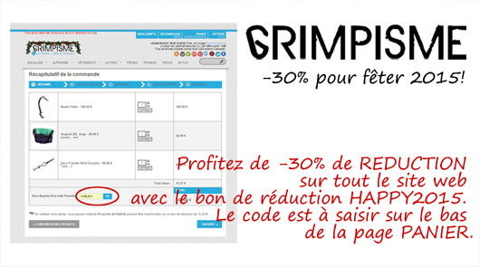 soldes materiel escalade