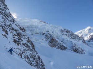 ski glacier rond chamonix mont blanc