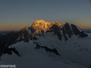 lever soleil mont blanc