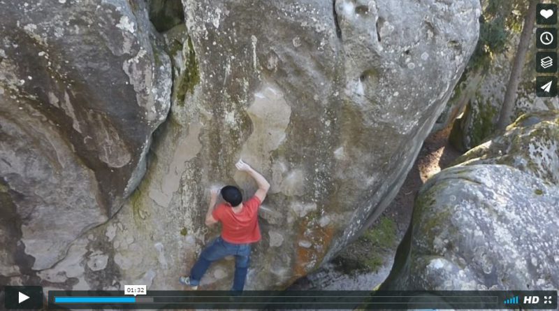 Iker Arroitajauregi video bloc fontainebleau 2017