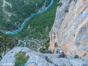 escalade gorges verdon escales grimpisme