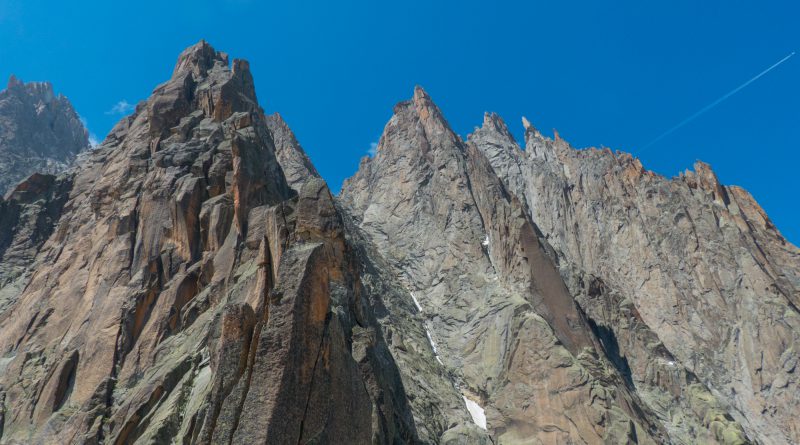 escalade envers aiguilles chamonix