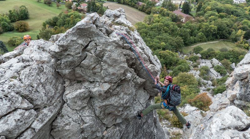 arete des etiollets escalade saleve