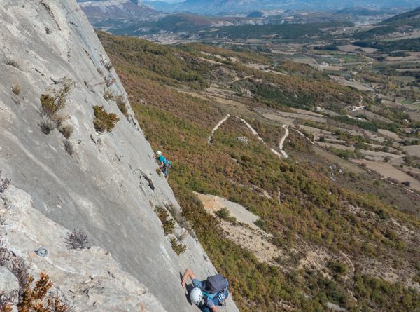 escalade orpierre grande voie