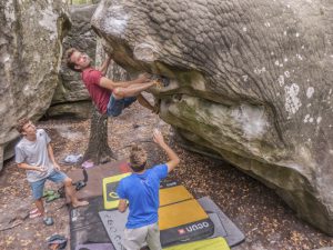 stage escalade fontainebleau