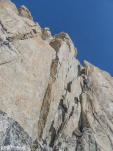 Aiguille Purtscheller, arête sud classique escalade