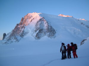 ski randonnée vallée blanche