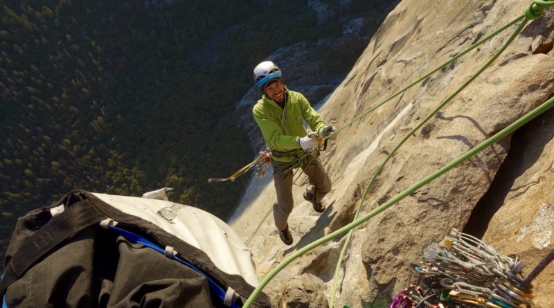 Salahte headwall jumar yosemite El Capitan