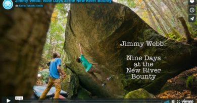 jimmy webb video escalade bloc