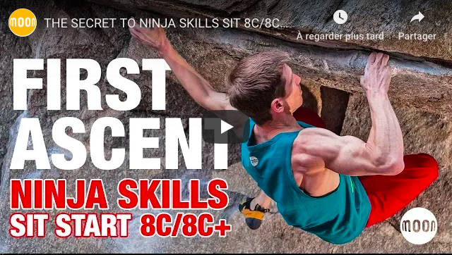 Martin Keller bloc bouldering escalade ninja skills