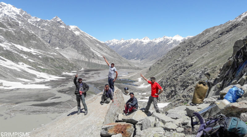 high camp pin parvati pass