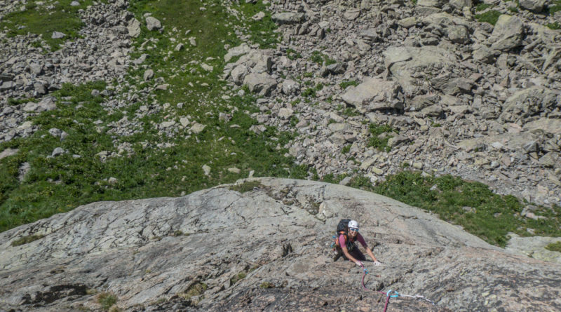 voie escalade golden pillar emosson