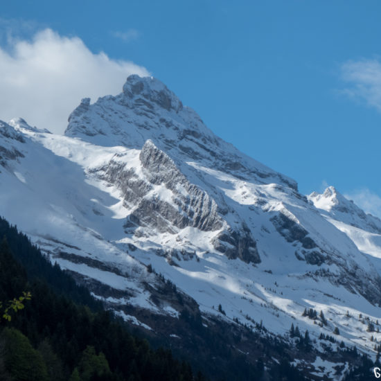 Eclaircie sur la Pointe Perçée