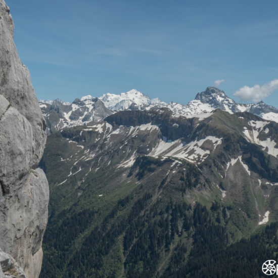Mont Blanc et Pointe Percée