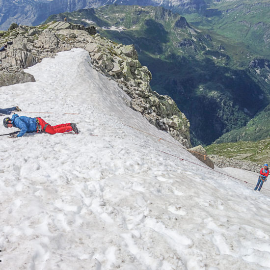 Formation alpinisme avec Julien