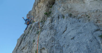 voie escalade franco suisse rochers leschaux