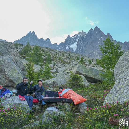 Bloc au Plan Aiguille Chamonix