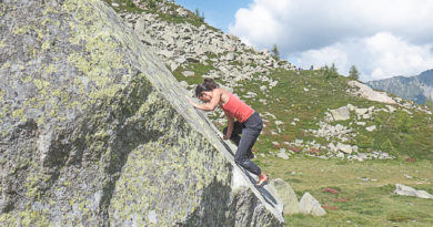 bloc plan aiguille chamonix