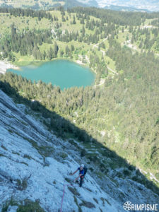 escalade petit bargy voie trous