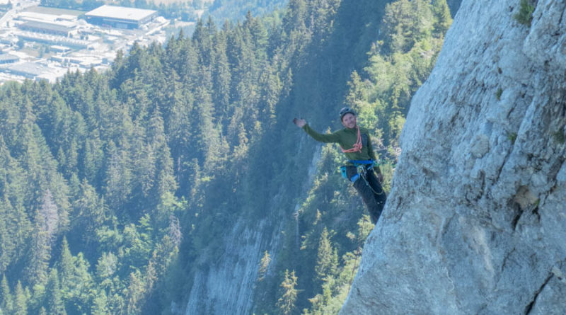 escalade petit bargy voie trous