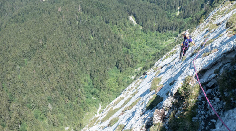 escalade petit bargy voie trous