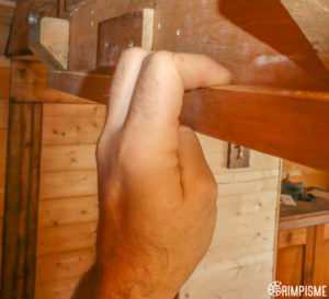 entrainement escalade poutre
