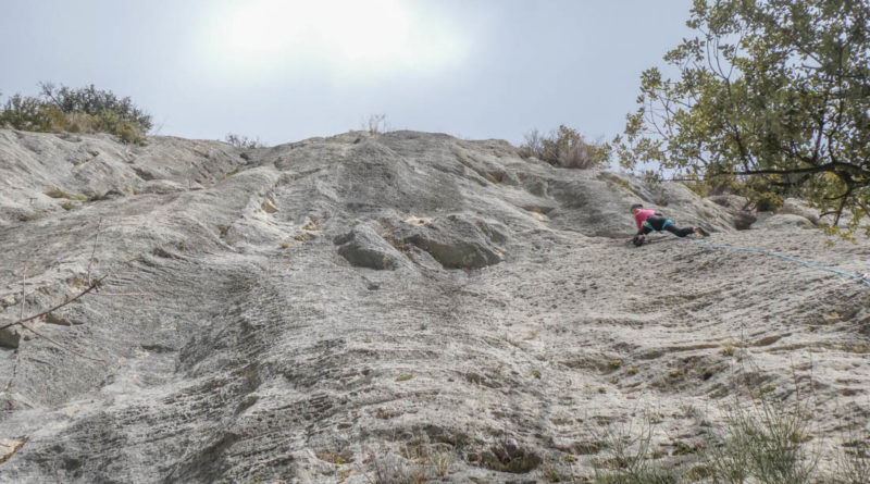 escalade buoux