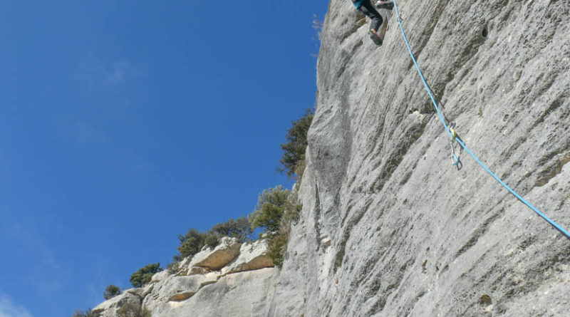 escalade buoux