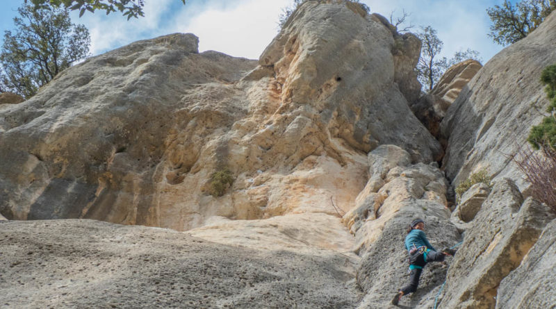 escalade buoux