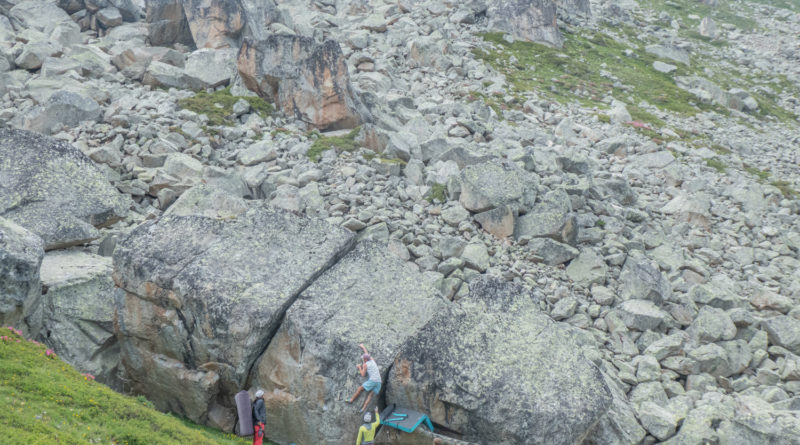 escalade bloc roche moutche savoie aussois
