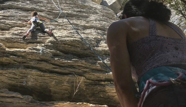 escalade stage buoux