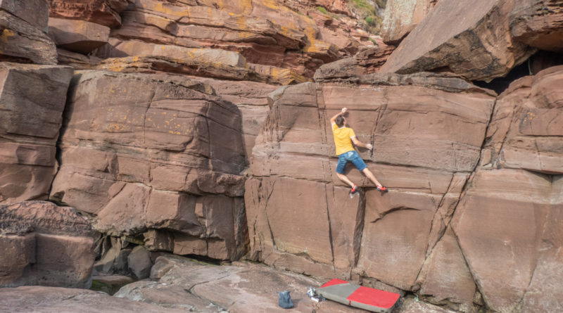 bloc bouldering escalade cimbing saint bees lake district