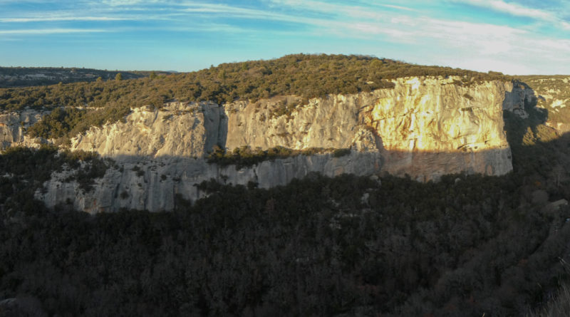 escalade buoux