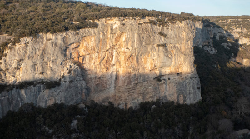 escalade buoux