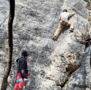 stage escalade climbing buoux