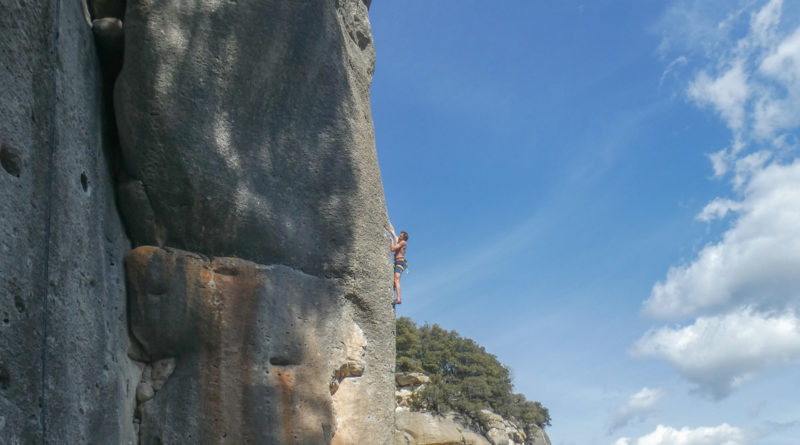 escalade buoux climbing stage weekend