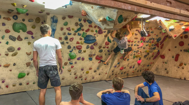 entrainement escalade climbing training