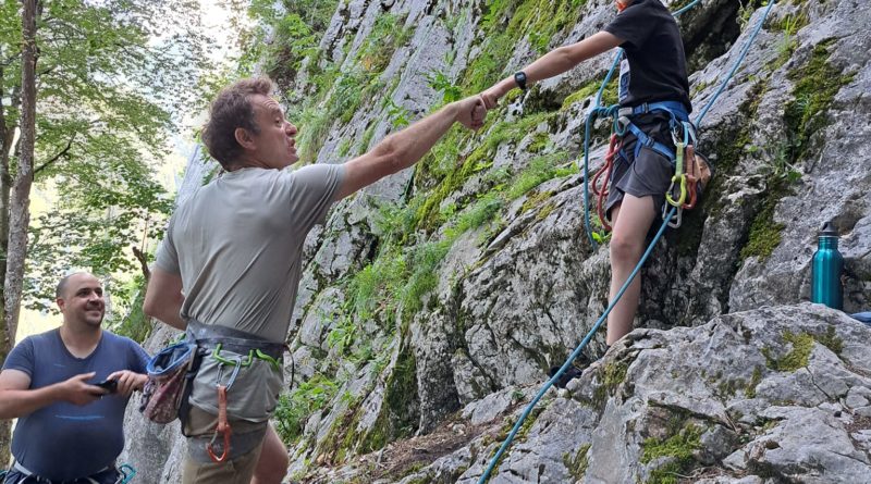 escalade haute savoie porte d'age