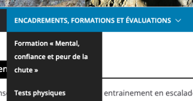 formation escalade grimpisme fred vionnet