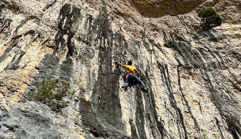 escalade climbing saint leger du ventoux