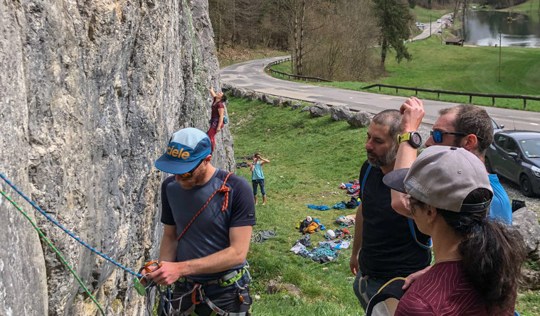 escalade haute savoie moniteur