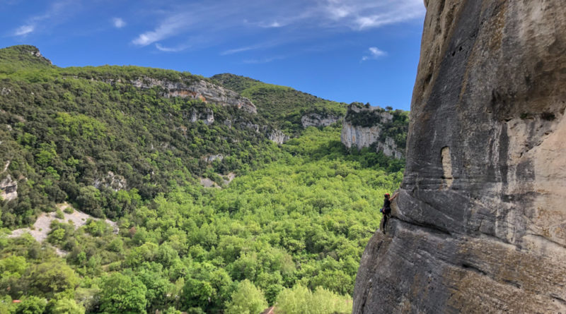 stage escalade buoux climbing