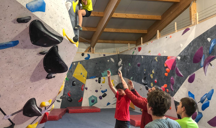entrainement escalade