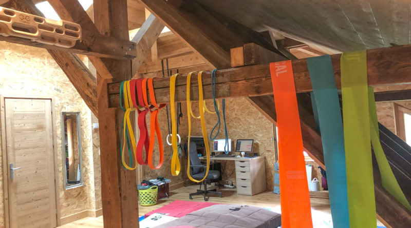 salle entrainement escalade climbing gym chamonix arquee libre