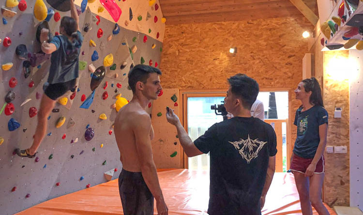 arquee libre salle entrainement escalade