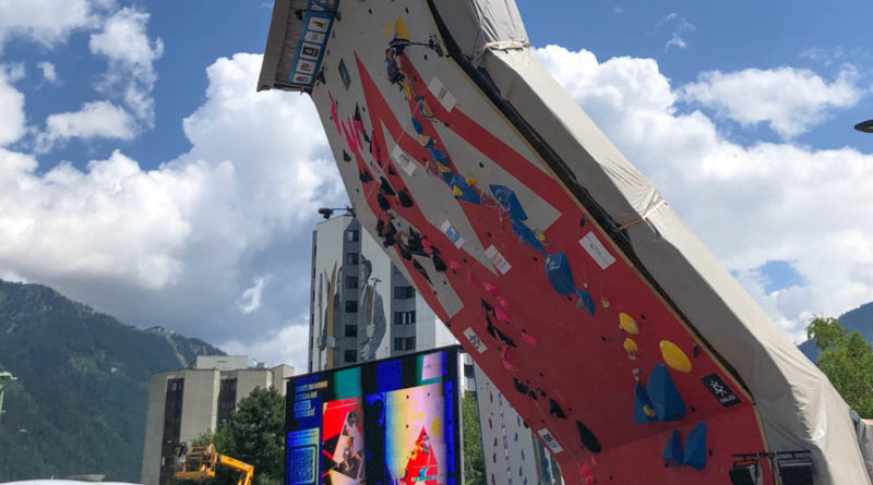 coupe monde escalade chamonix
