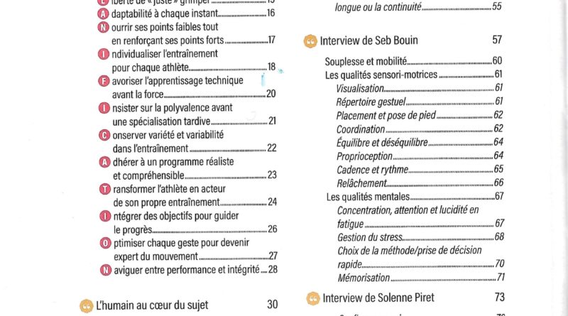 livre escalade entrainement