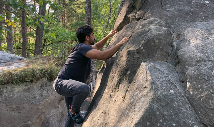 bloc fontainebleau bouldering